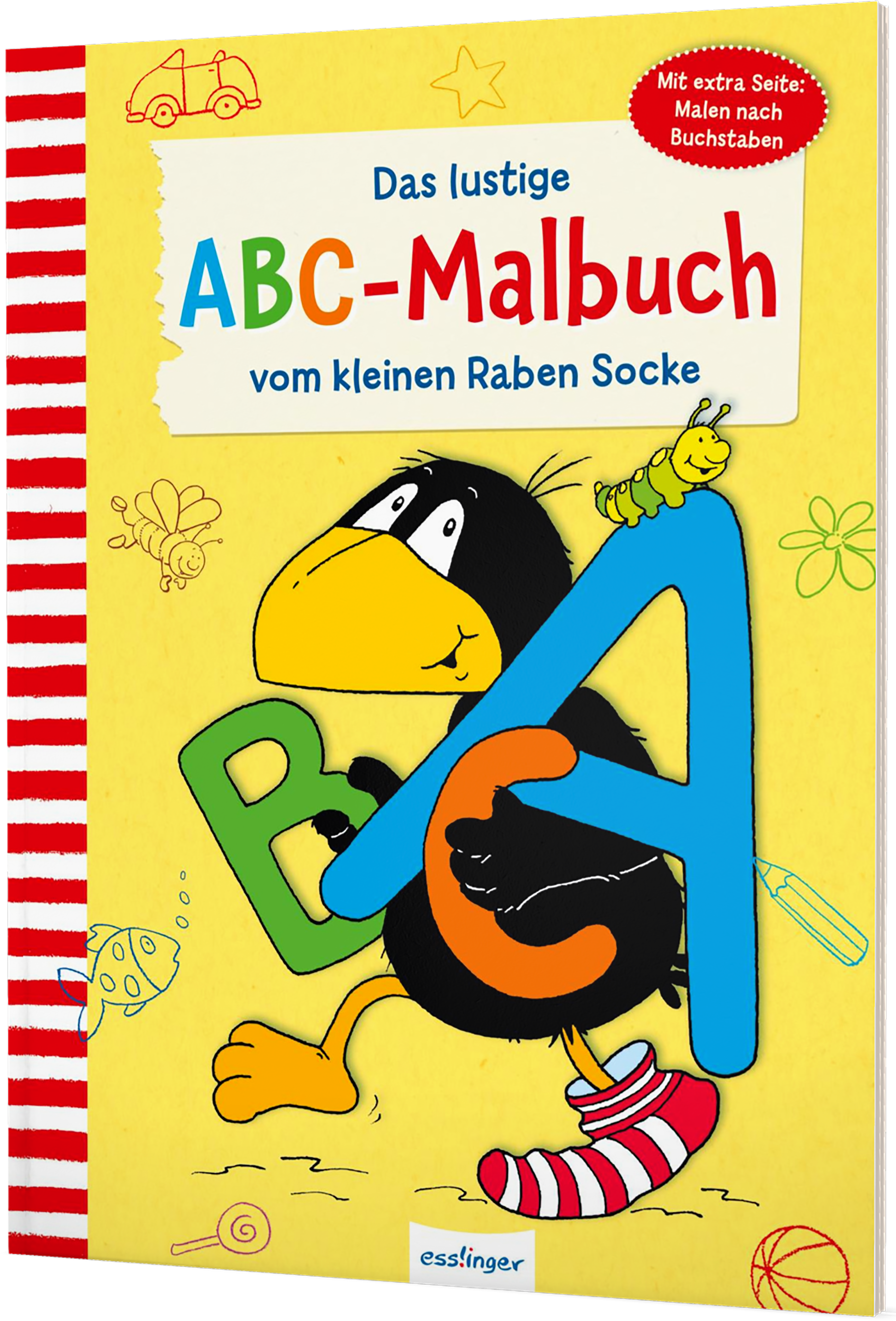 Das lustige ABC Malbuch vom kleinen Raben Socke von Annet Rudolph ...